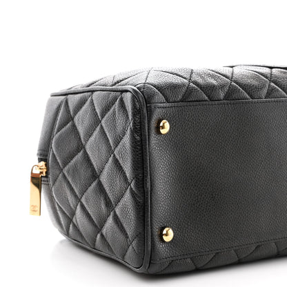 Chanel Caviar Quilted Large Bowler Black 9 of 10