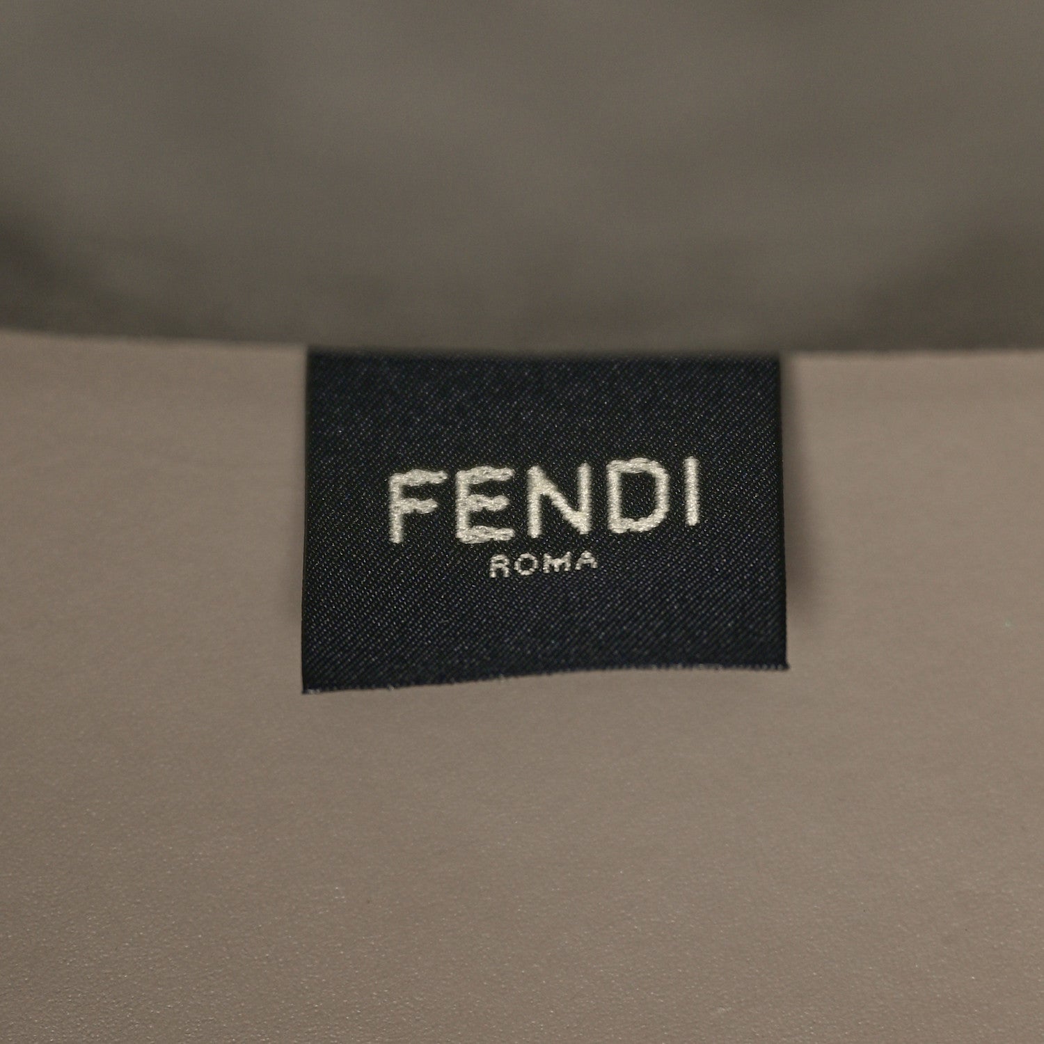 Fendi Vitello King Ceylon Plexiglass Woven Logo Debossed Medium Fendi Sunshine Shopper Tote Tortora White Ice 6 of 9