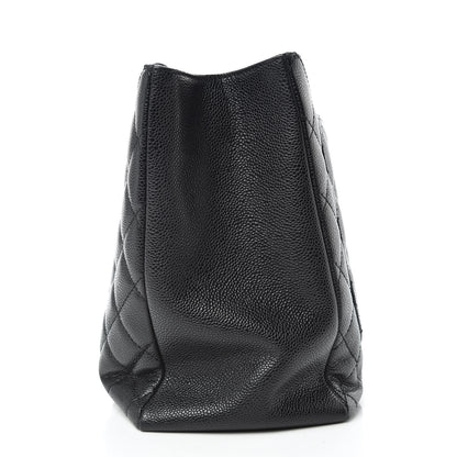 Chanel Caviar Quilted Grand Shopping Tote GST Black 11 of 15