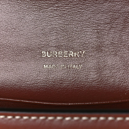 Burberry Canvas Calfskin TB Robin Bag Natural 6 of 9