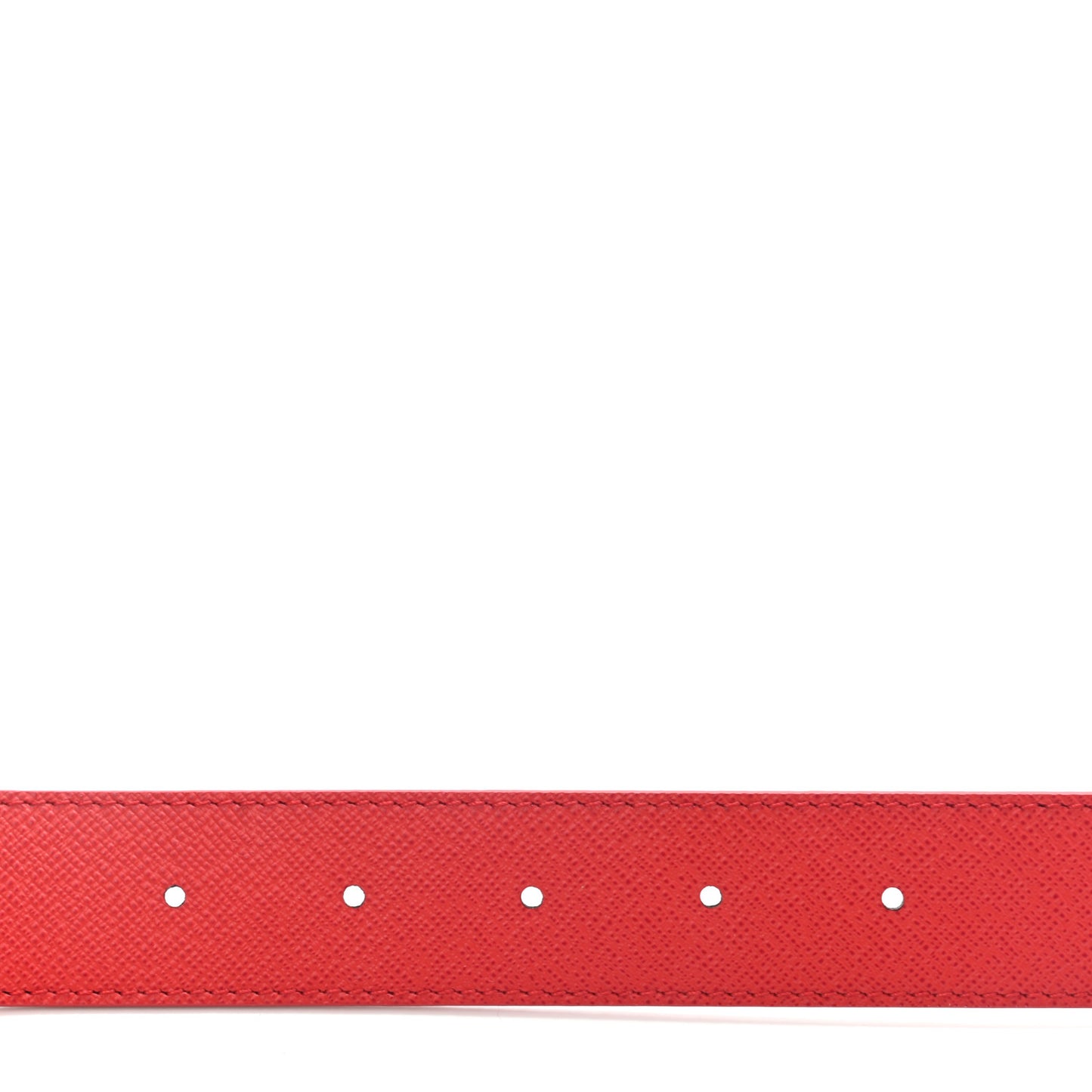 Monogram 30mm LV Initiales Reversible Belt 85 34 Coquelicot
