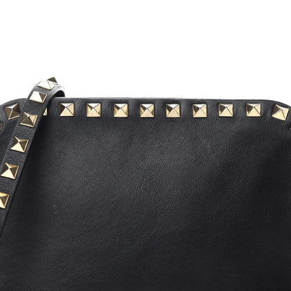 Valentino Garavani Calfskin Rockstud Camera Crossbody Bag Black 9 of 9