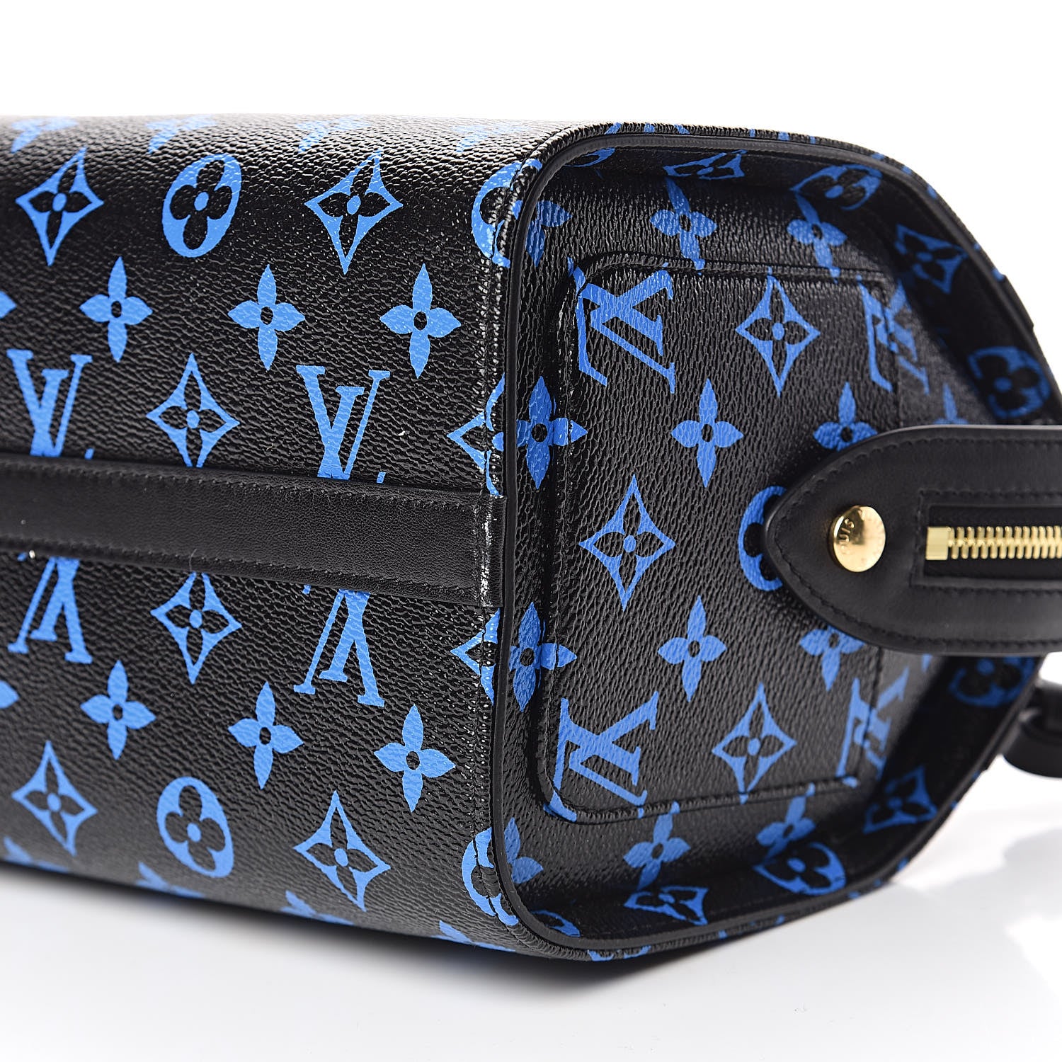 Louis Vuitton Colored Monogram Speedy Amazon PM Blue Black 9 of 10