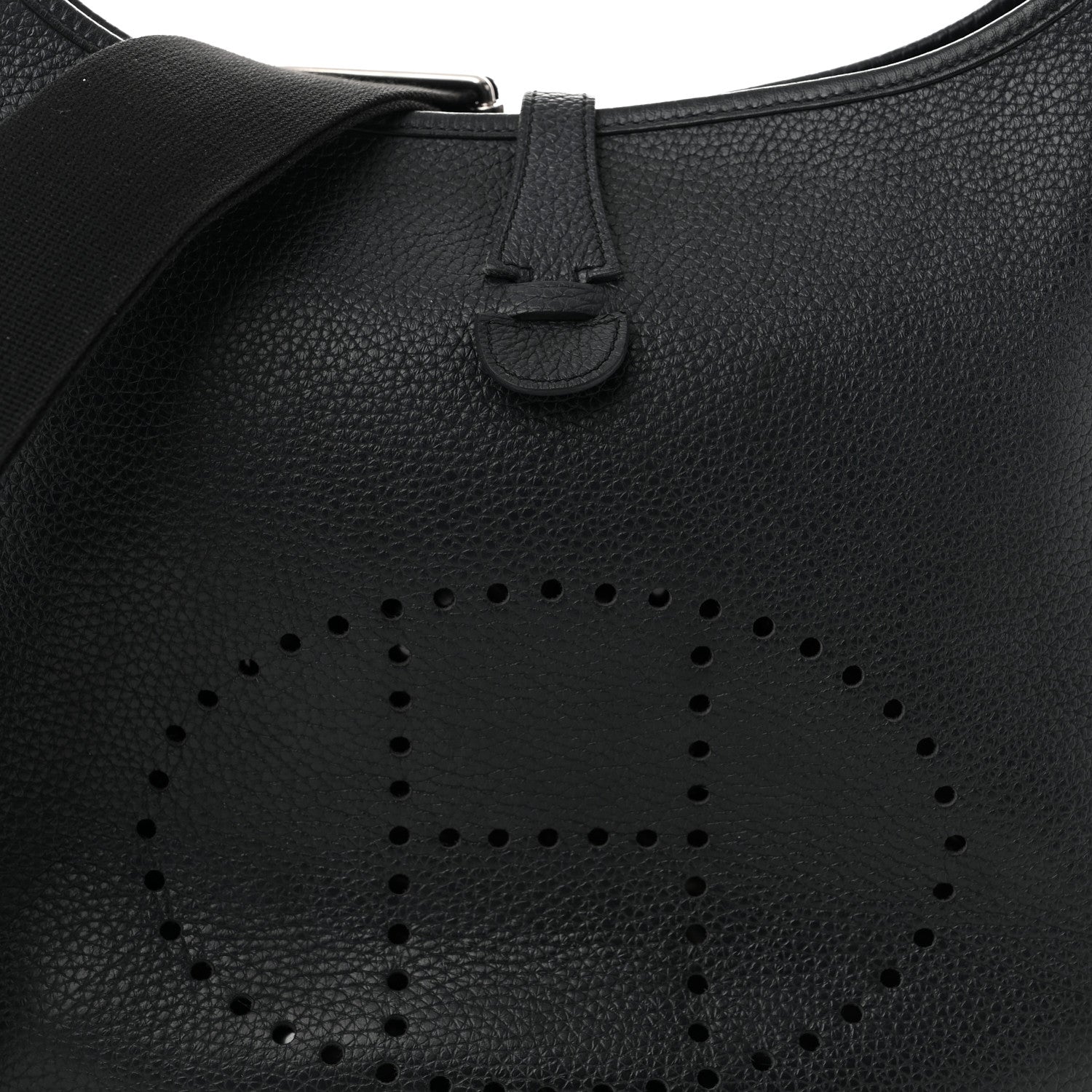 Hermes Taurillon Clemence Evelyne III PM Black 8 of 10