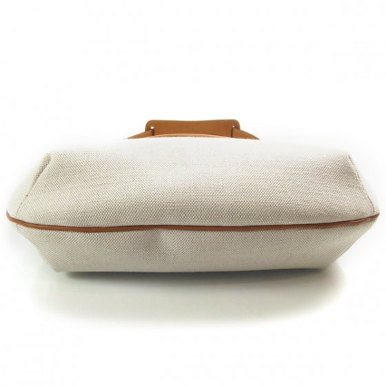 Canvas Crest Hobo Tan