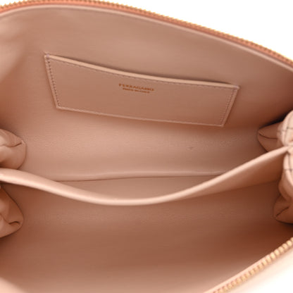 Salvatore Ferragamo Calfskin Gancini Chain Mini Bag Ballet Pink 5 of 10