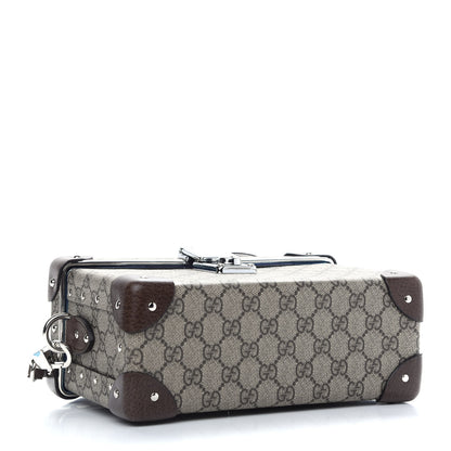 Gucci GG Supreme Monogram Globe-Trotter Beauty Case Brown 4 of 9