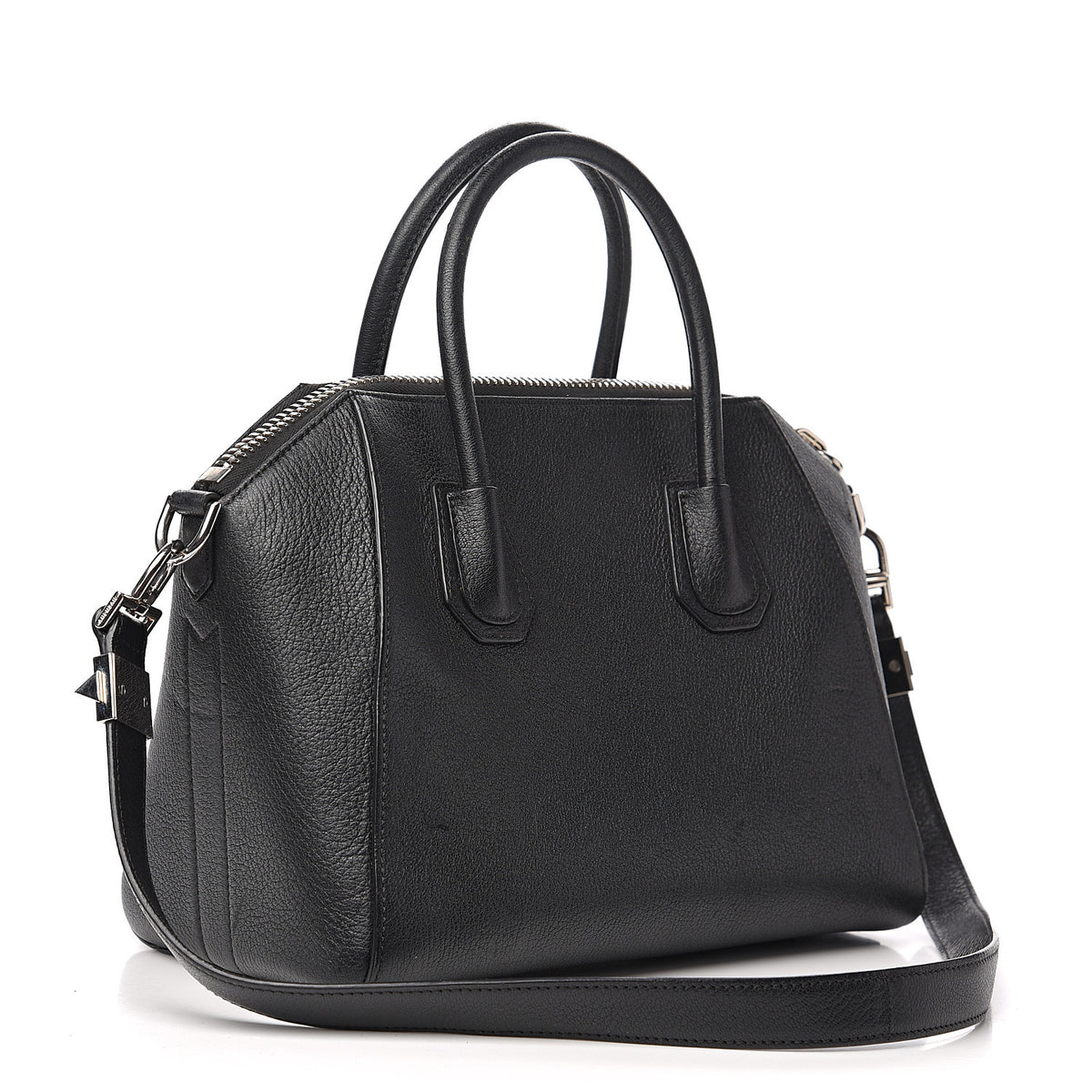Sugar Goatskin Small Antigona Black