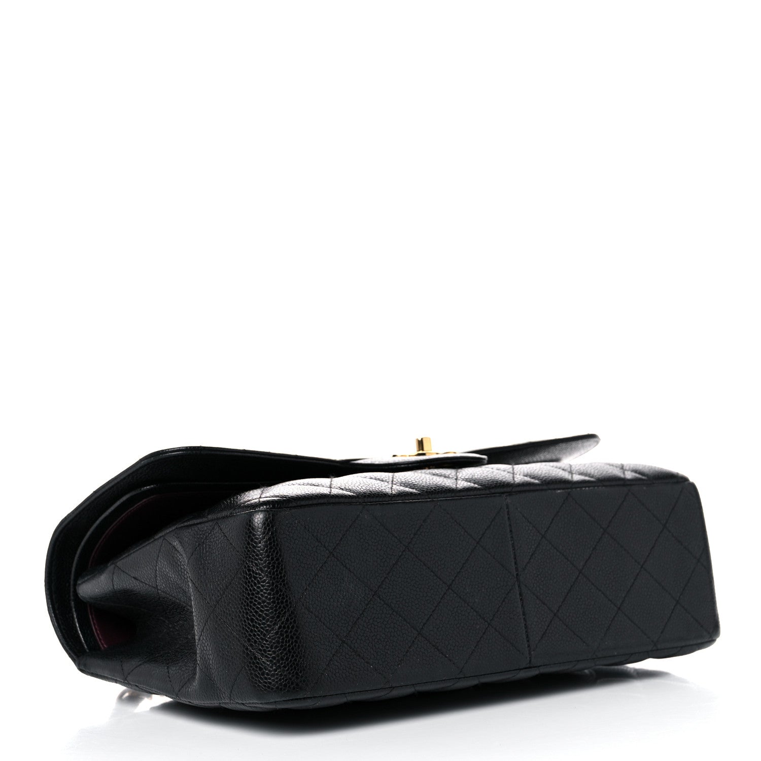 Chanel Caviar Quilted Jumbo Double Flap Black 3 of 19