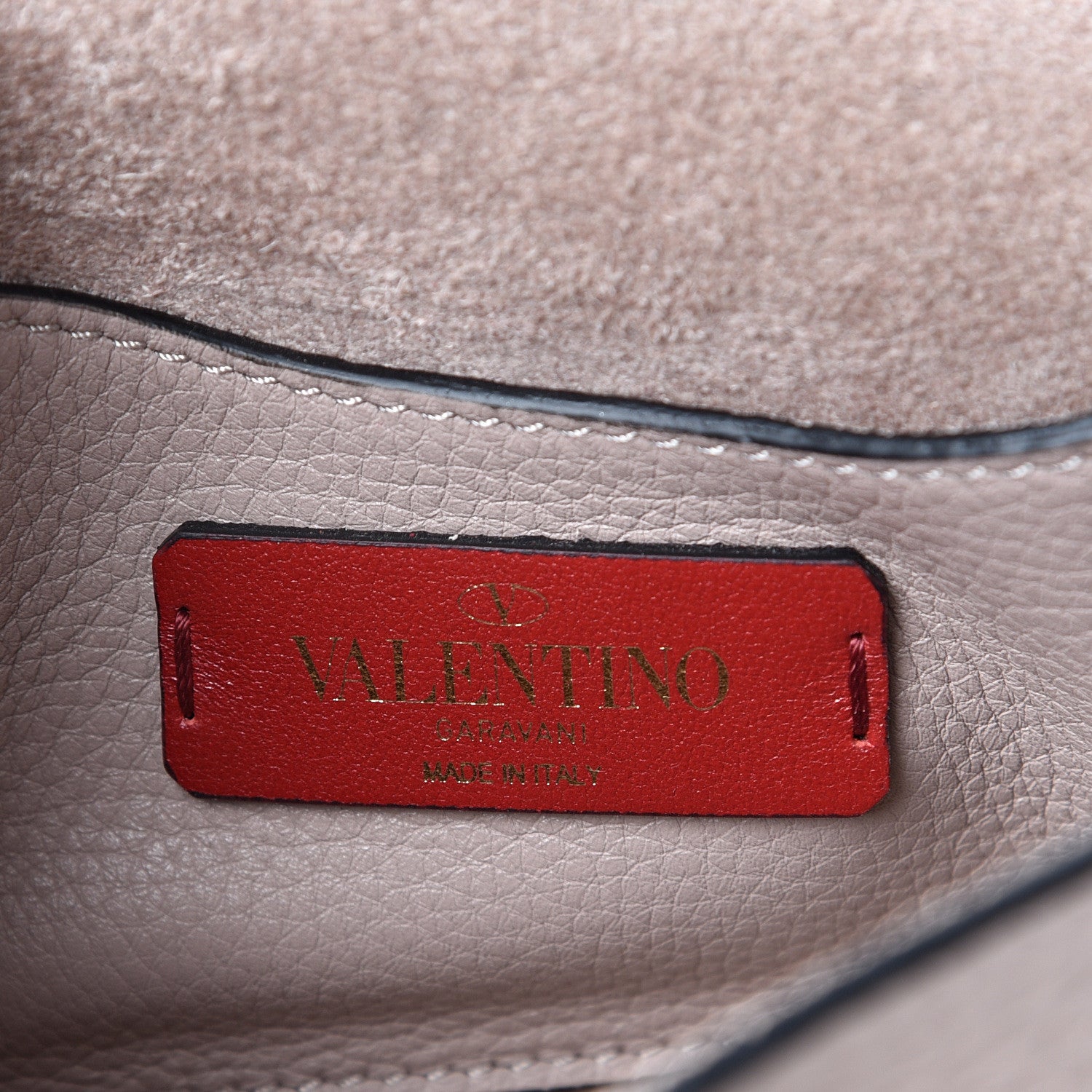 Valentino Garavani Pebbled Calfskin Mini Rockstud Crossbody Bag Poudre 5 of 8