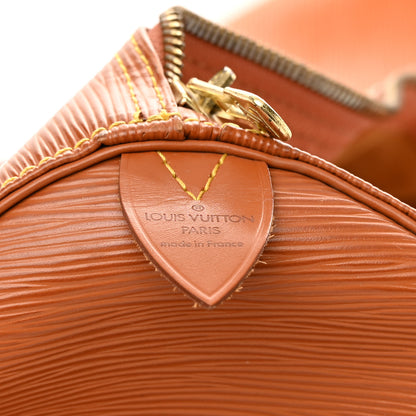Louis Vuitton Epi Keepall 55 Cipango 5 of 26