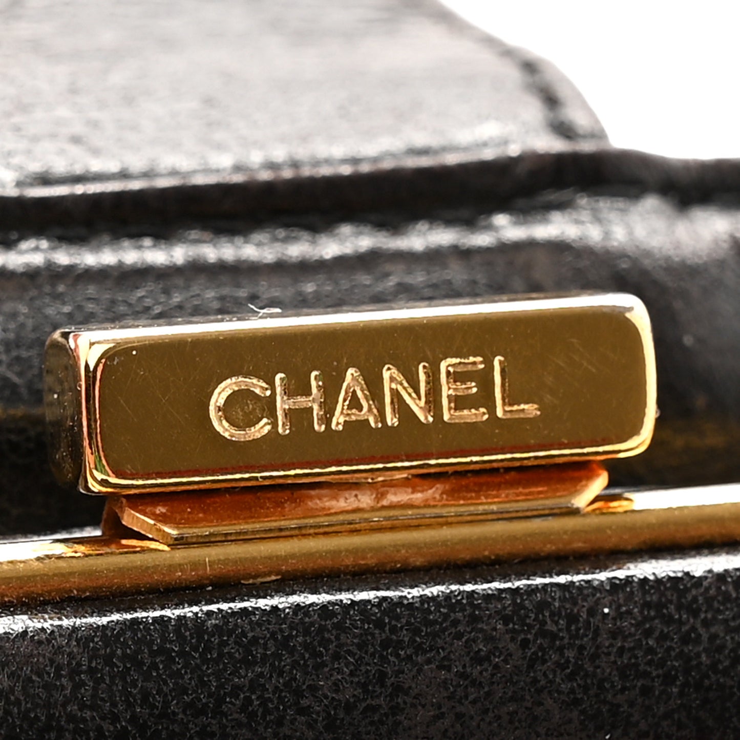 Caviar Timeless CC Compact French Wallet Black