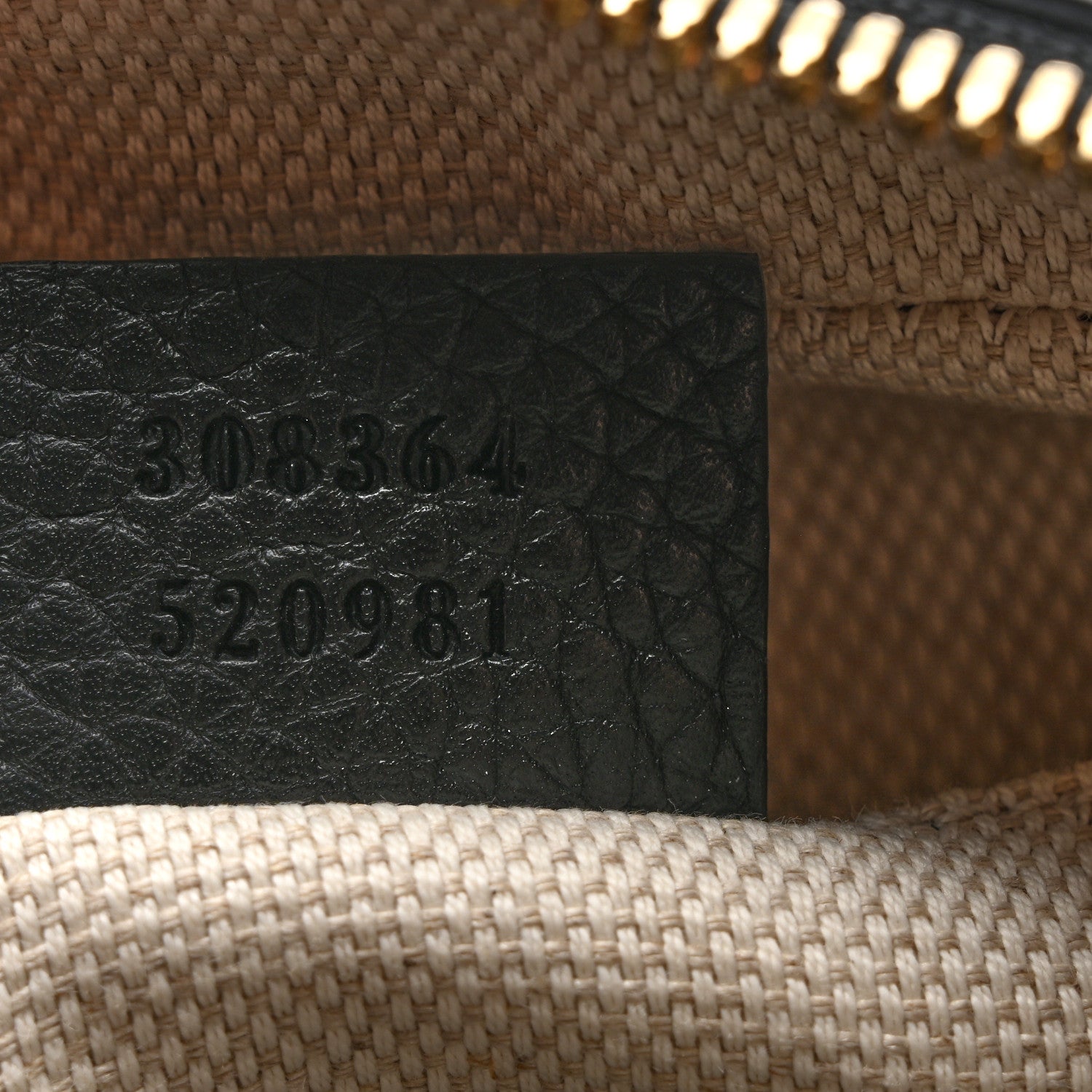 Gucci Pebbled Calfskin Small Soho Disco Bag Black 6 of 9