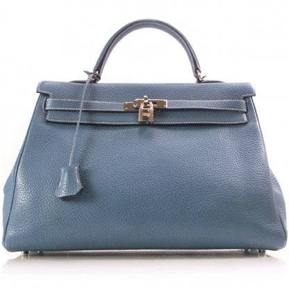 Hermes Togo Kelly 35 Blue Jean 1 of 15
