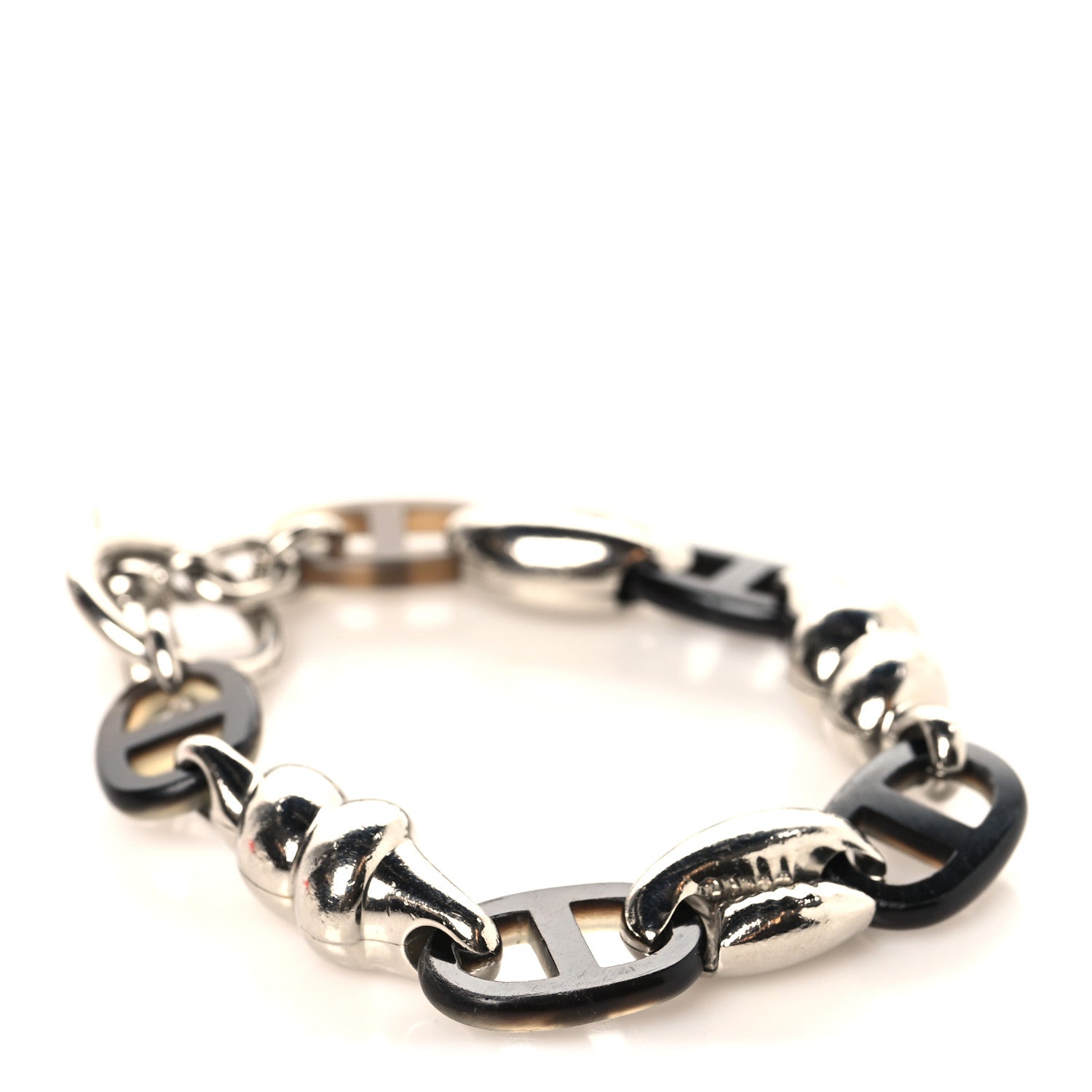 Hermes Metal Horn Rivage Bracelet 1 of 4