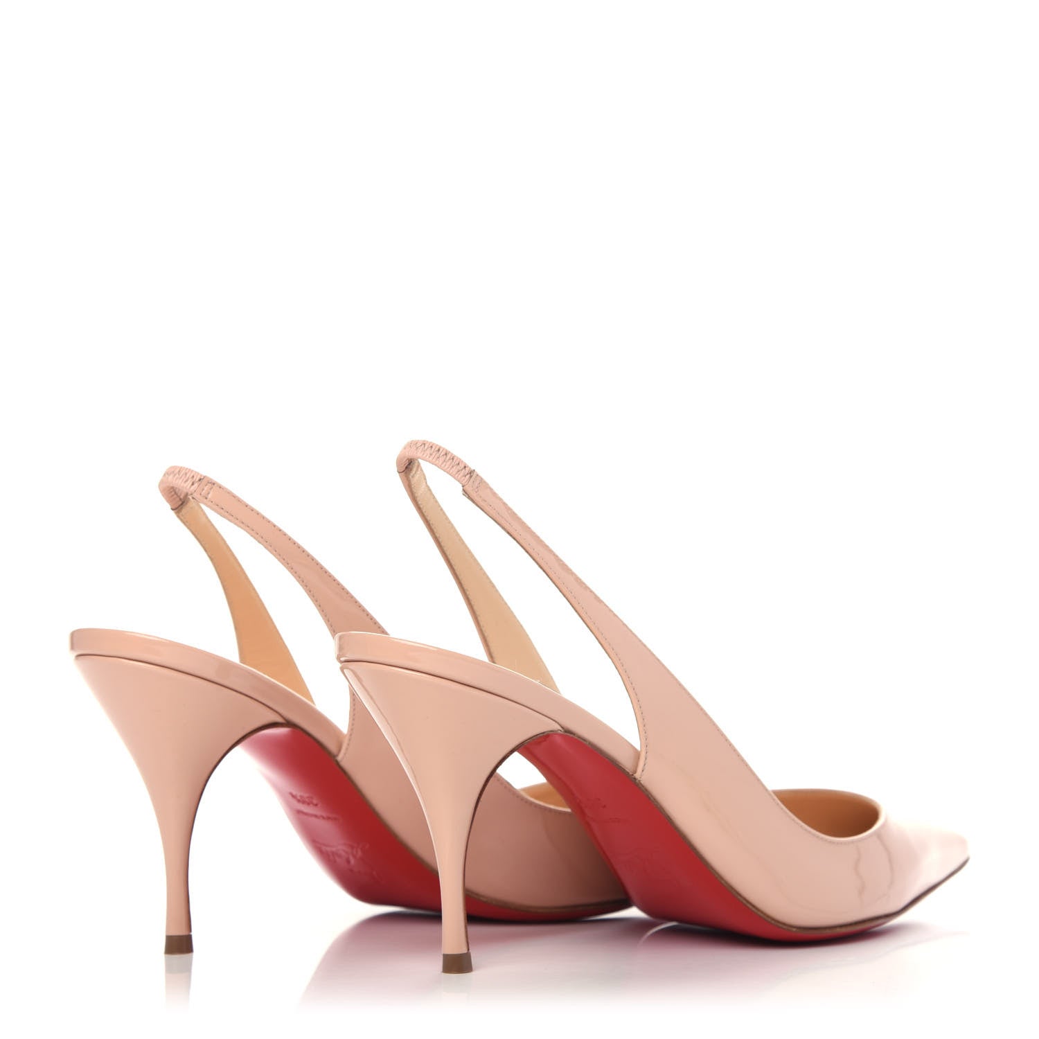 Christian Louboutin Patent Clare Sling 80 Pumps 38.5 Antoinette 4 of 7