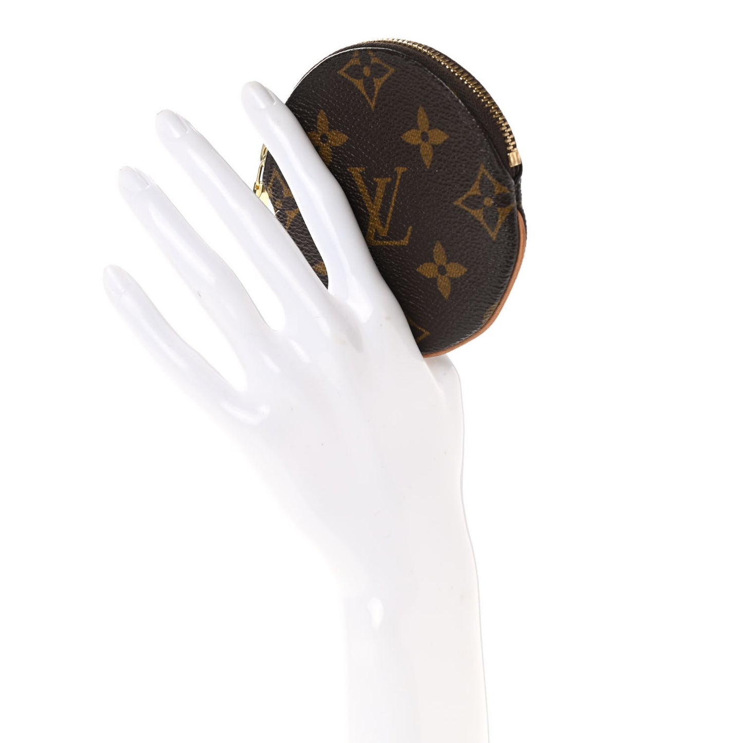 Monogram Round Coin Purse