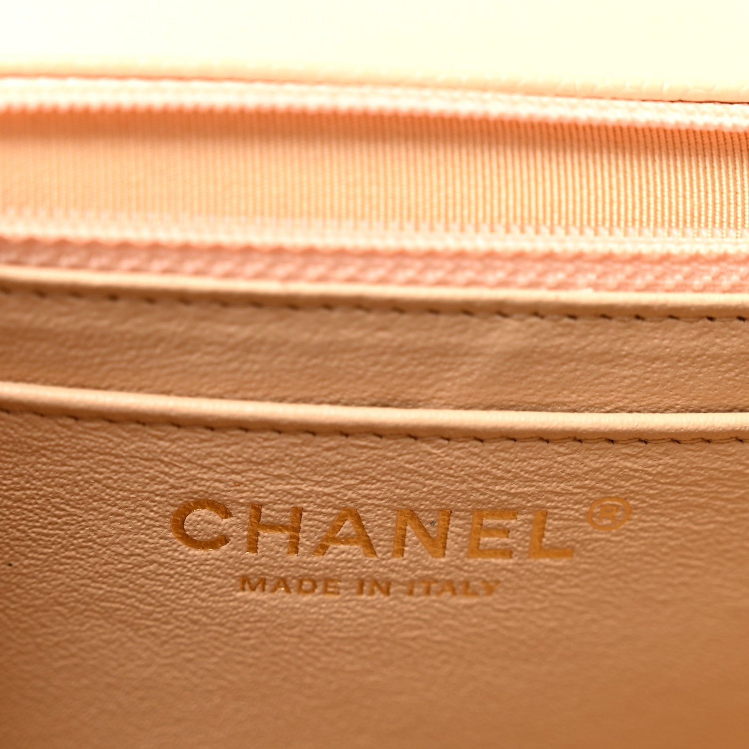 Chanel Caviar Quilted Jumbo Single Flap Beige Clair 6 of 11