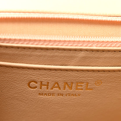 Chanel Caviar Quilted Jumbo Single Flap Beige Clair 6 of 11