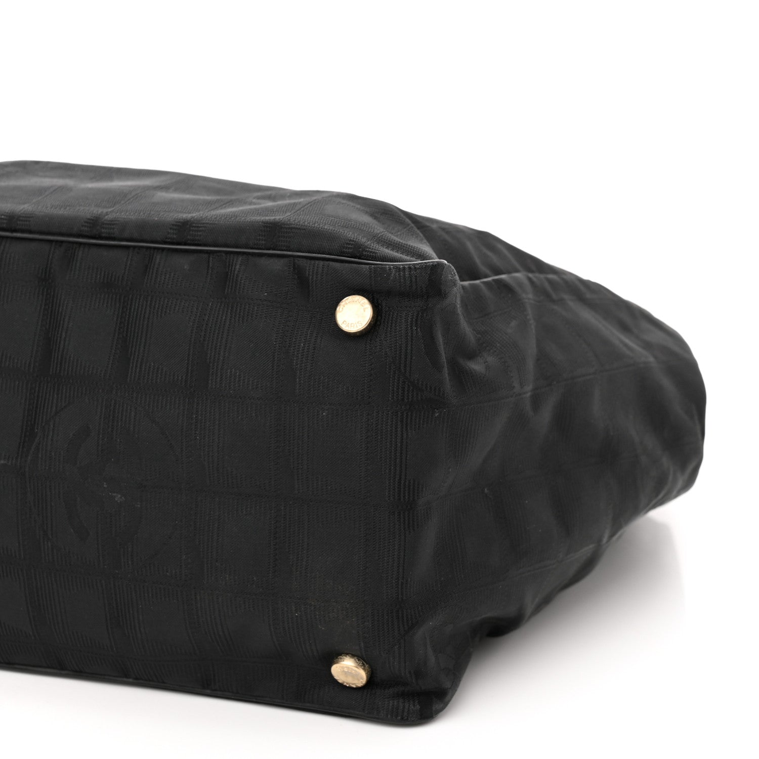 Chanel Nylon Large Travel Tote Black 10 of 10