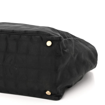 Chanel Nylon Large Travel Tote Black 10 of 10