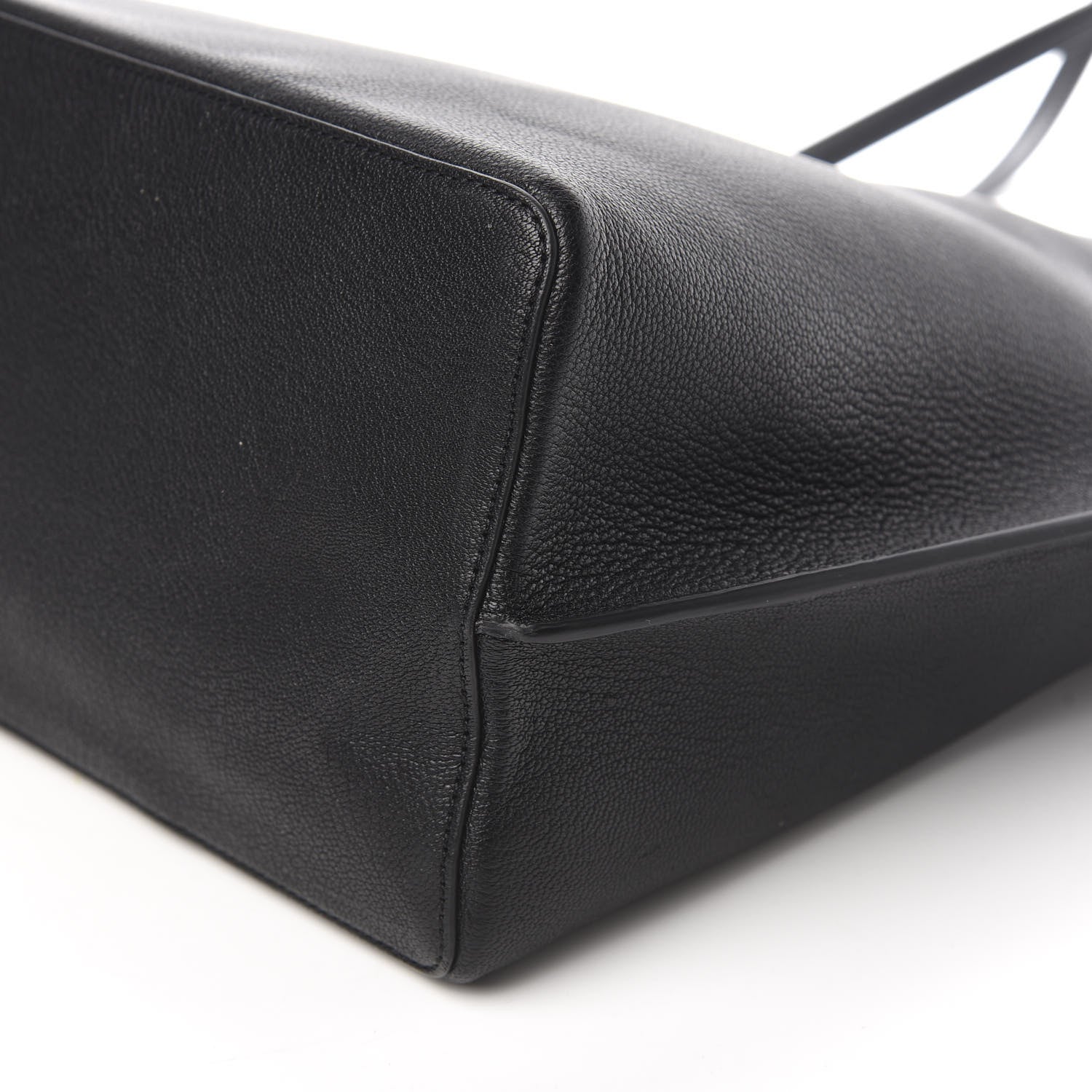 Valentino Garavani Calfskin Large Vlogo Fillme Tote Black 8 of 9