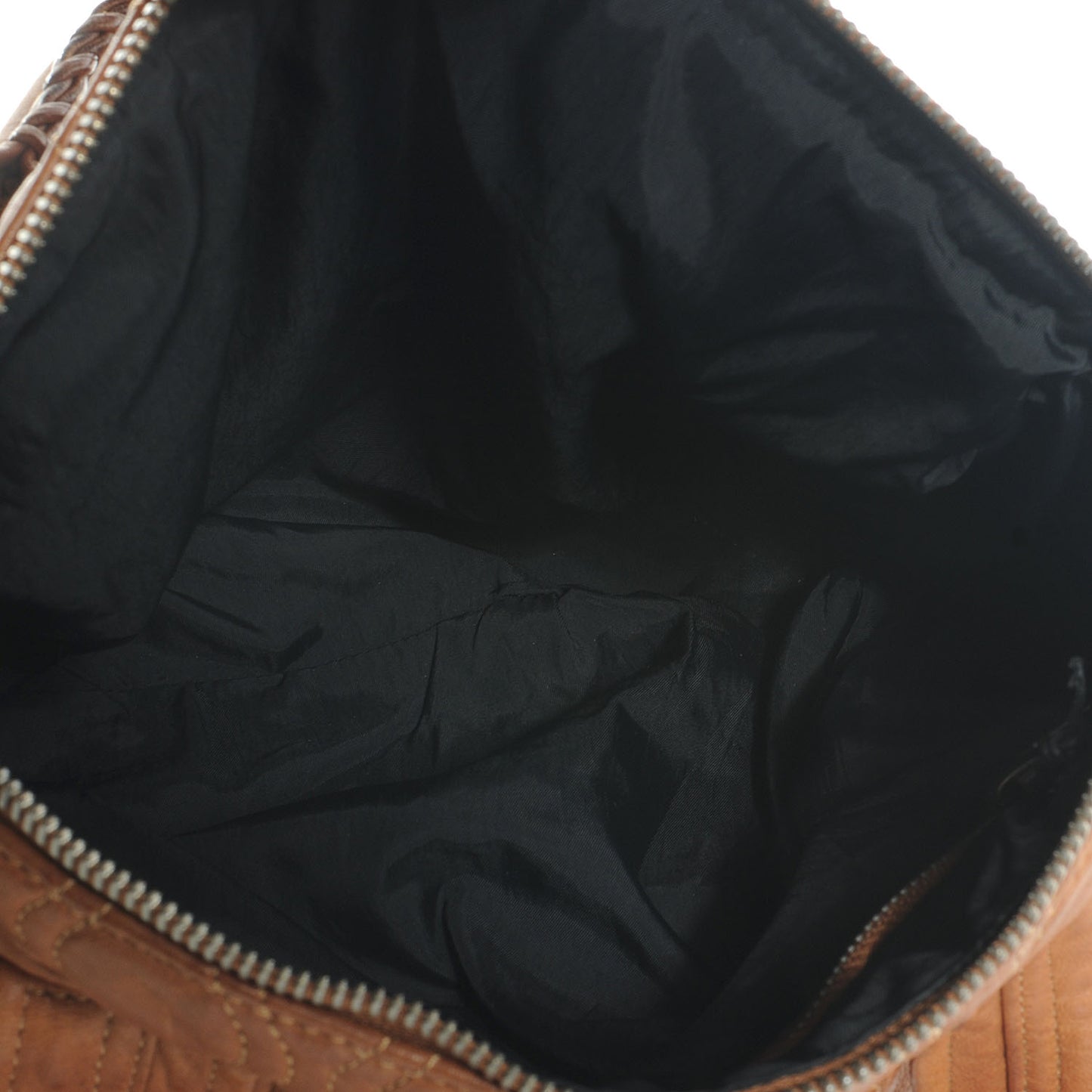 Quilted Leather Rocco Duffel Brown