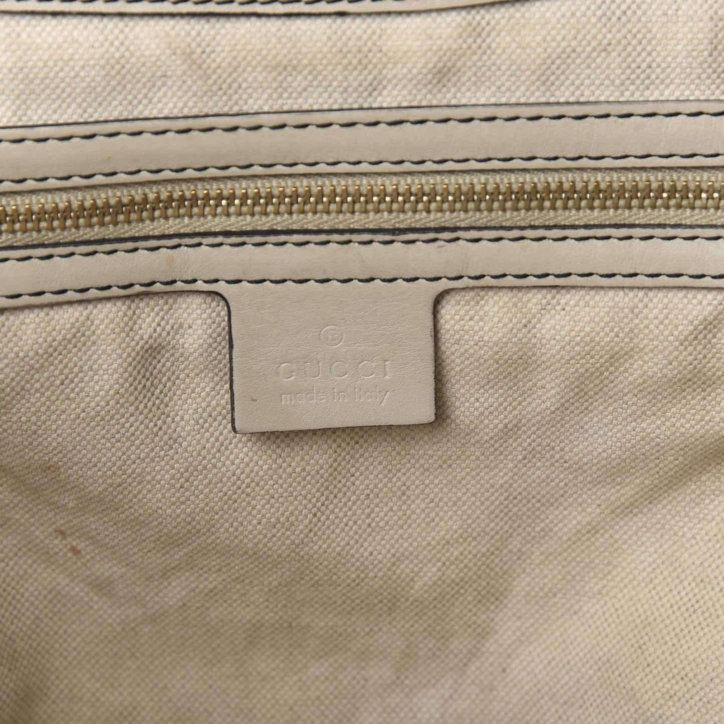 Guccissima Signature Medium Emily Shoulder Bag Mystic White