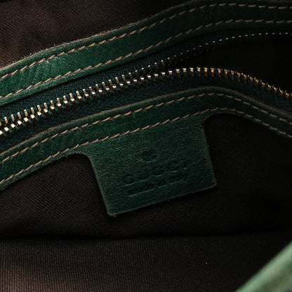 Gucci Guccissima Medium Jackie O Bouvier Hobo Green 6 of 13