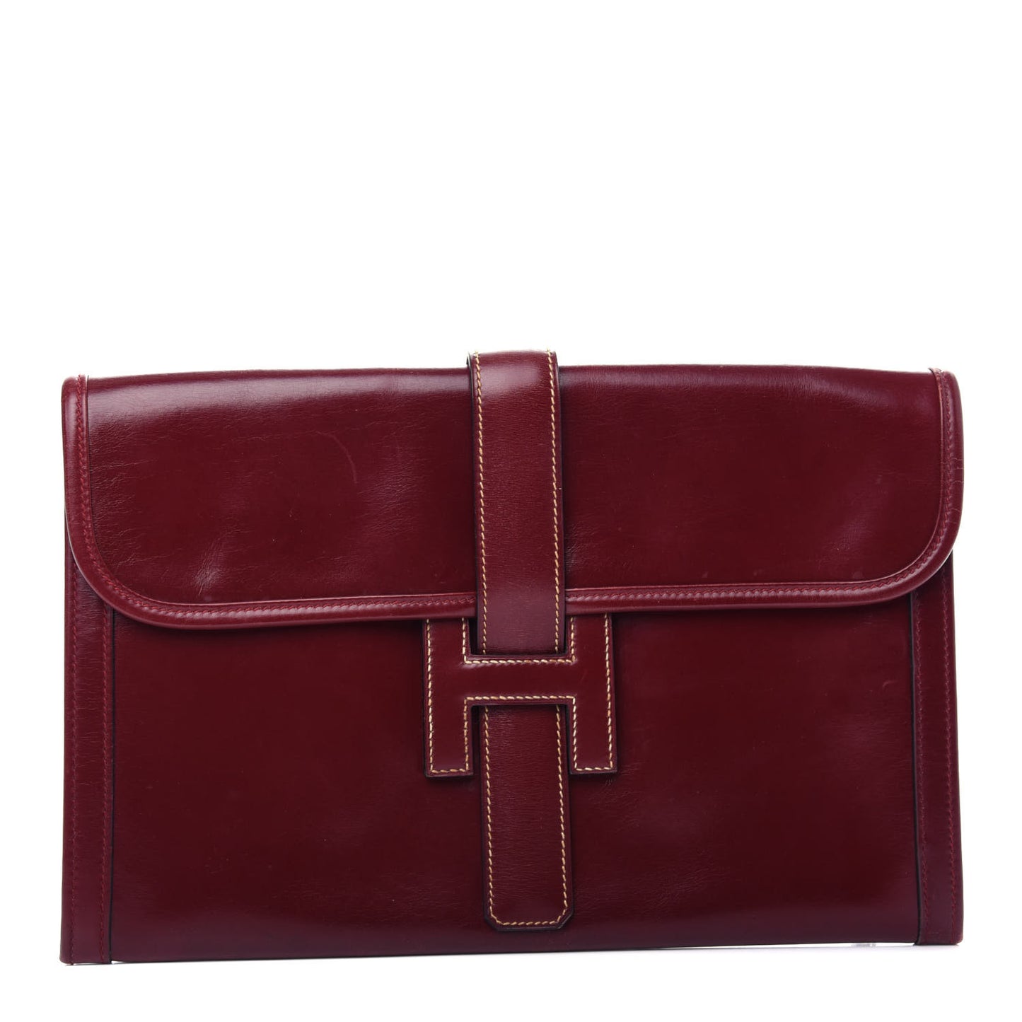 Box Jige PM Clutch Rouge H