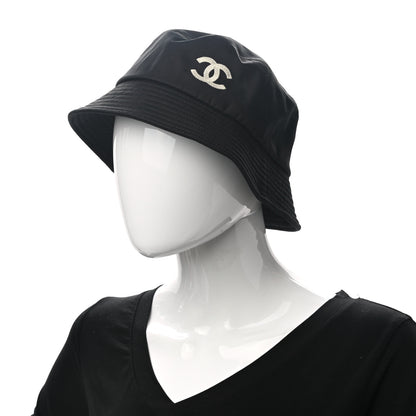 Chanel Cotton CC Bucket Hat L Black 2 of 10