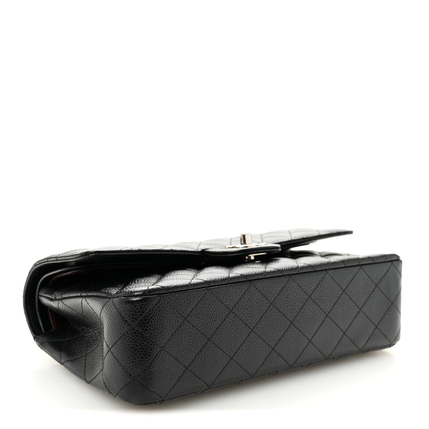 Chanel Caviar Quilted Medium Double Flap Black 4 of 10