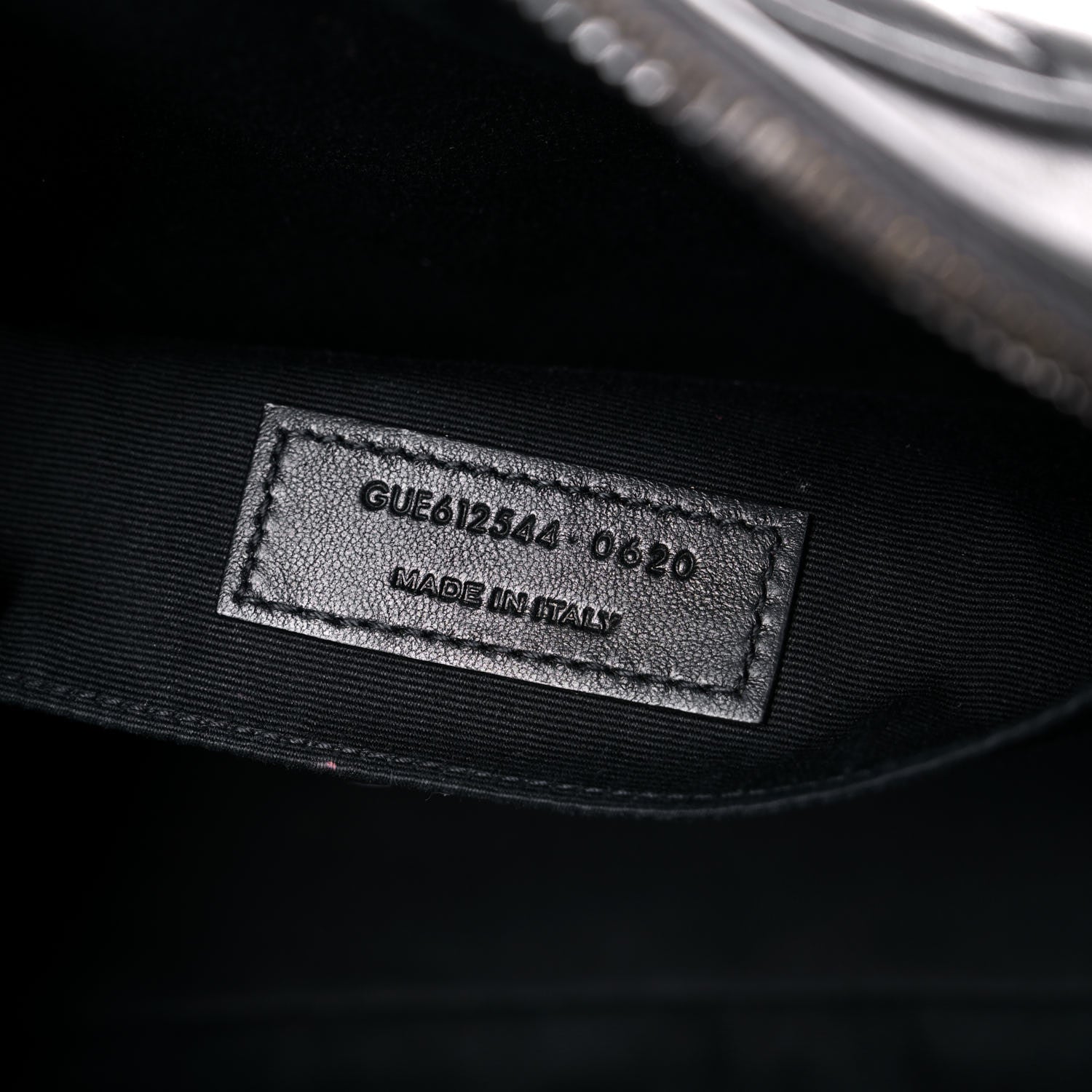 Saint Laurent Calfskin Matelasse Monogram Lou Camera Bag Grey Kaki 7 of 20