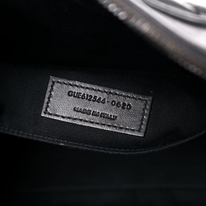 Saint Laurent Calfskin Matelasse Monogram Lou Camera Bag Grey Kaki 7 of 20