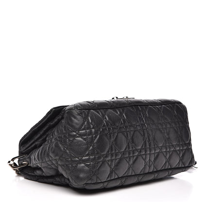 Christian Dior Lambskin Cannage New Lock Flap Black 4 of 16