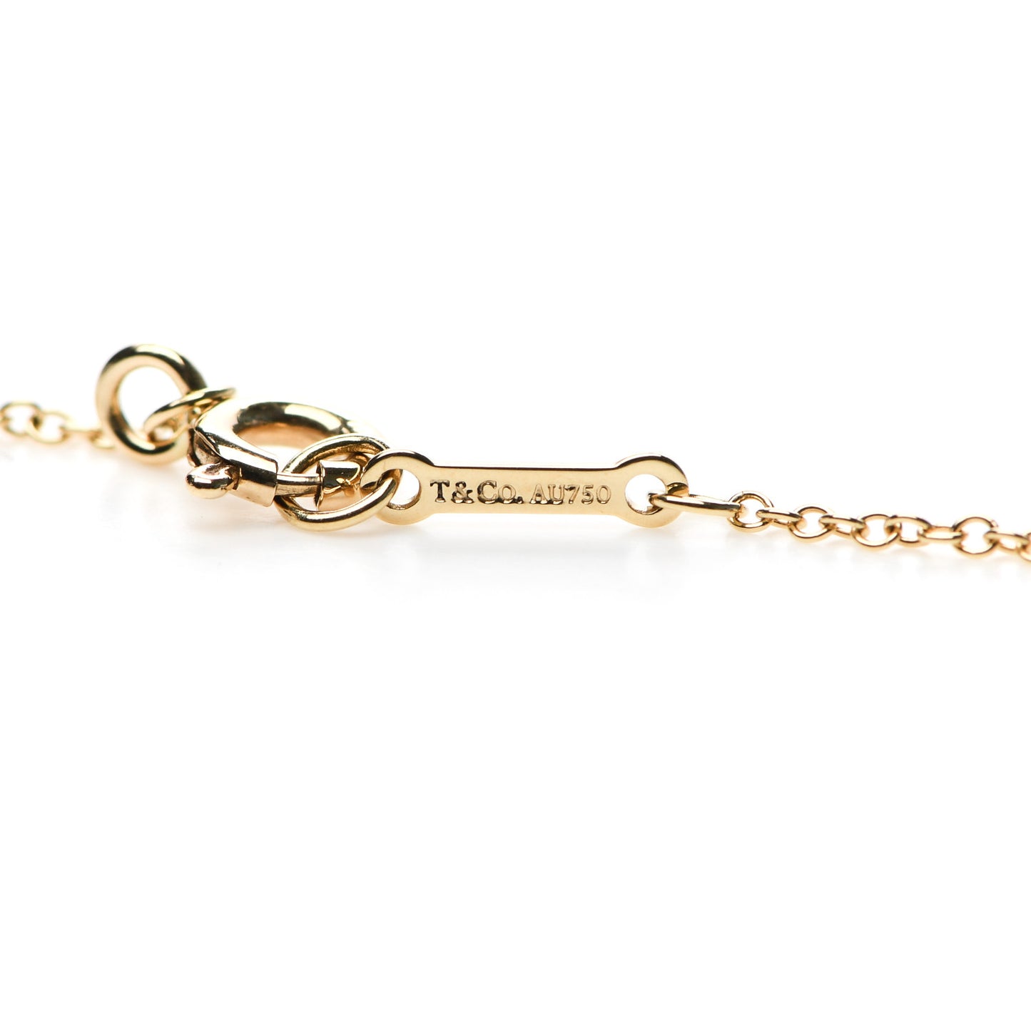 18K Yellow Gold Blue Topaz Olive Leaf Pendant Necklace