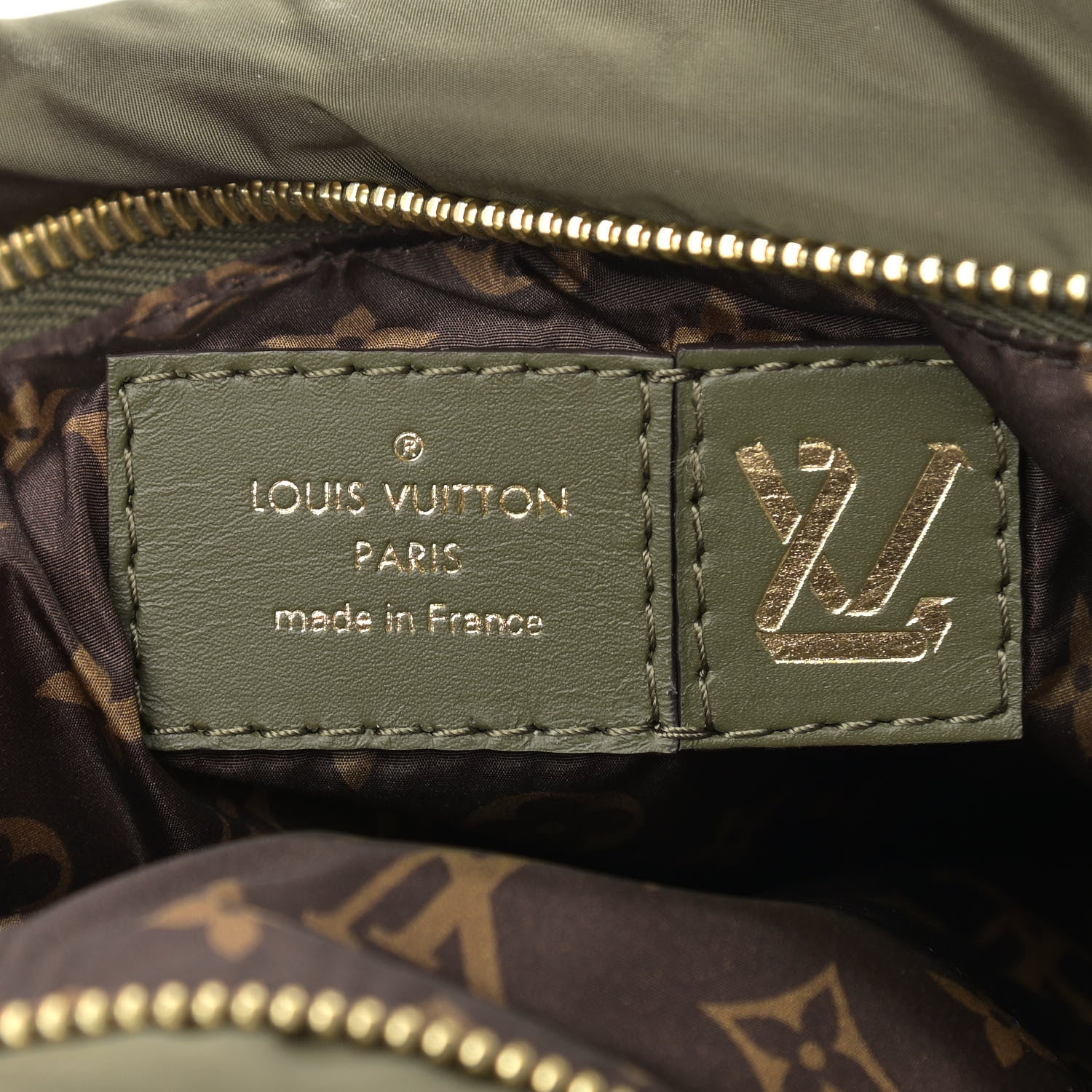Louis Vuitton Econyl Monogram Pillow Maxi Multi Pochette Accessories Kaki Beige 7 of 9