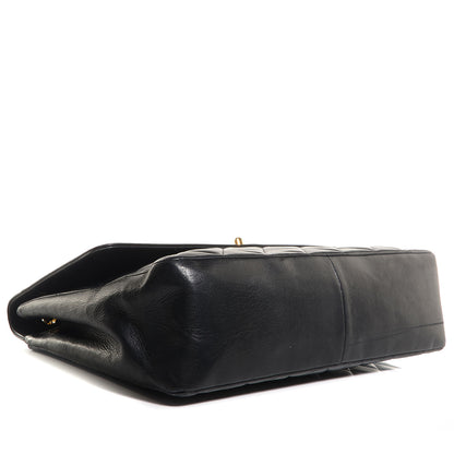 Chanel Lambskin XL Jumbo CC Flap Black 4 of 9