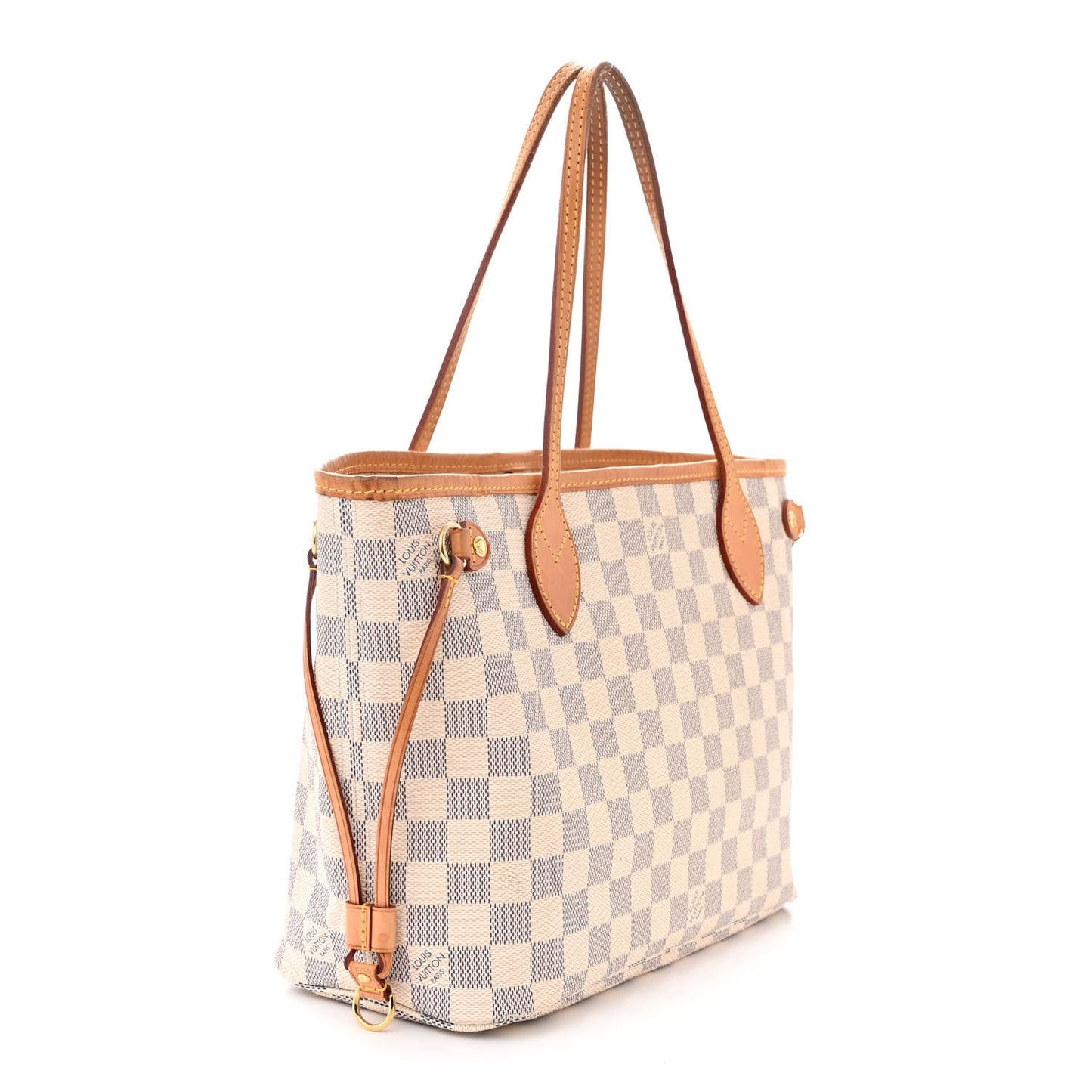 LOUIS VUITTON Damier Azur Neverfull PM
