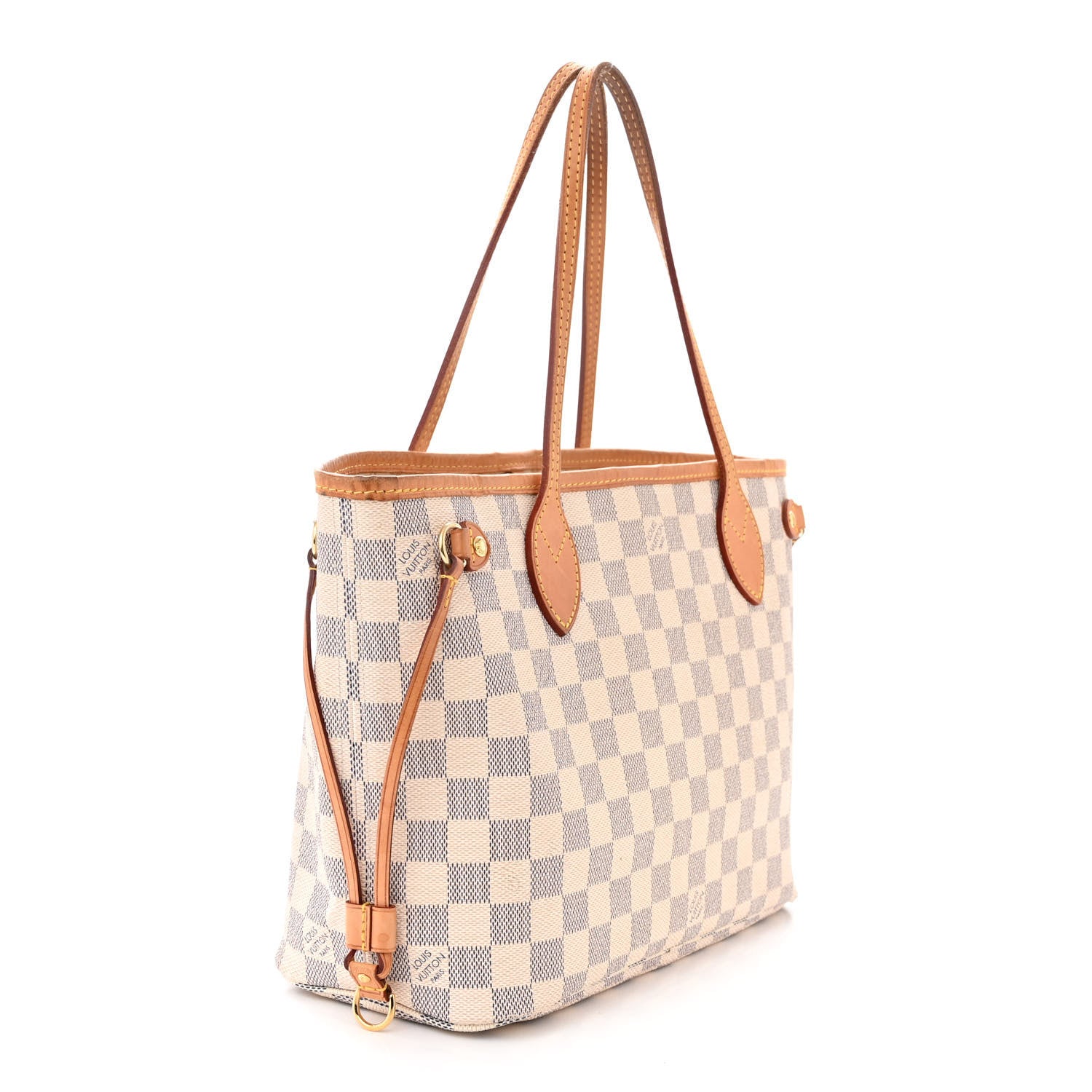 Louis Vuitton LOUIS VUITTON Damier Azur Neverfull PM 3 of 9