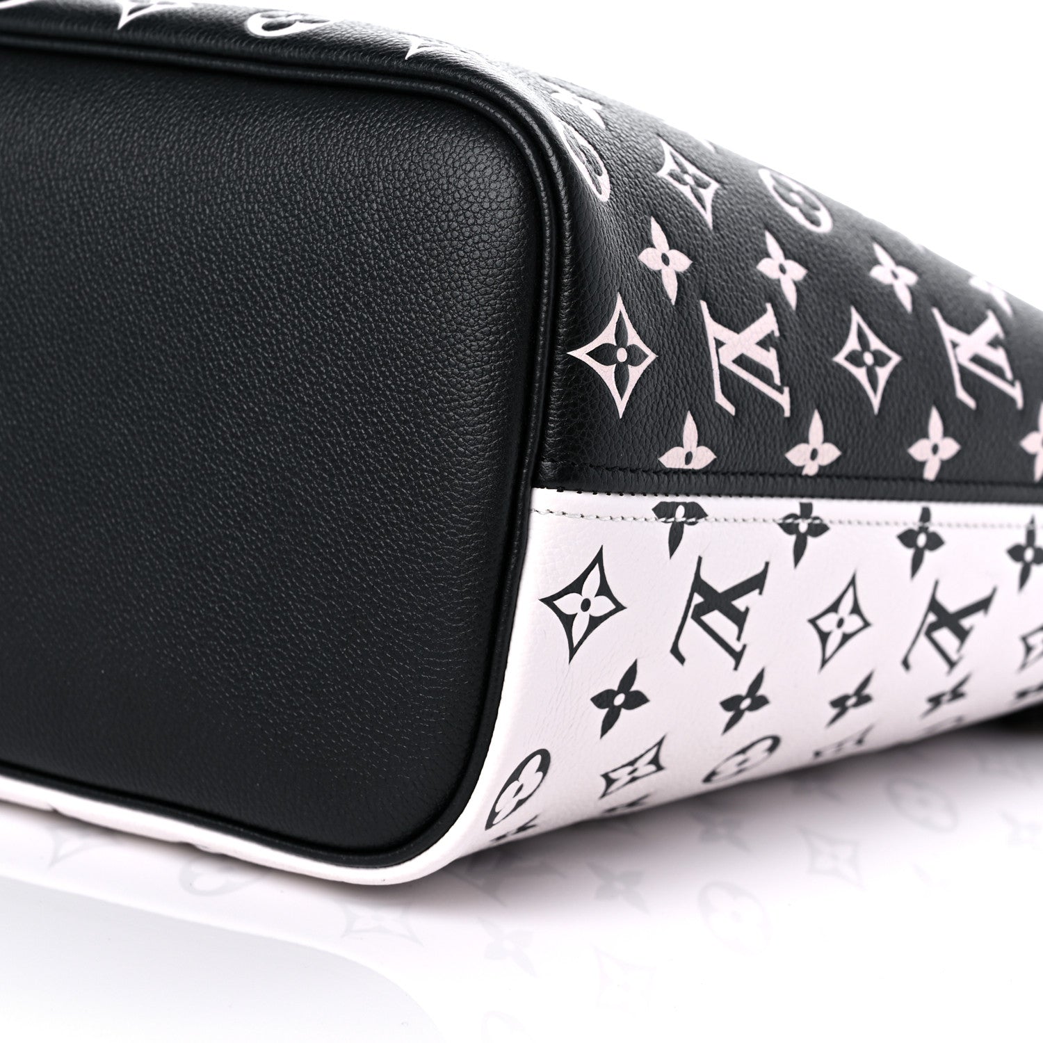 Louis Vuitton Empreinte Spring In The City Neverfull MM Black White Pink 9 of 9