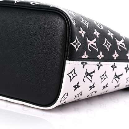 Louis Vuitton Empreinte Spring In The City Neverfull MM Black White Pink 9 of 9