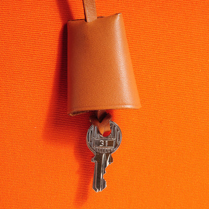 Hermes Toile Herbag Zip 31 PM Orange 9 of 19