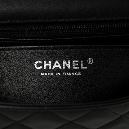 Chanel Lambskin Quilted Mini Rectangular Flap Black 6 of 11
