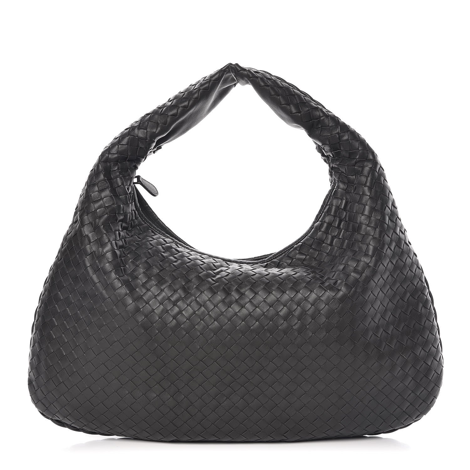 Bottega Veneta Nappa Intrecciato Large Veneta Hobo Ardoise 1 of 11