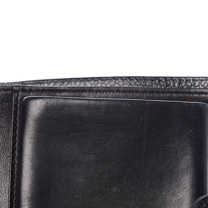 Chanel Caviar Timeless CC Compact French Wallet Black 14 of 15