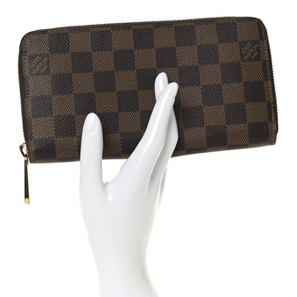 Louis Vuitton Damier Ebene Zippy Wallet 2 of 8