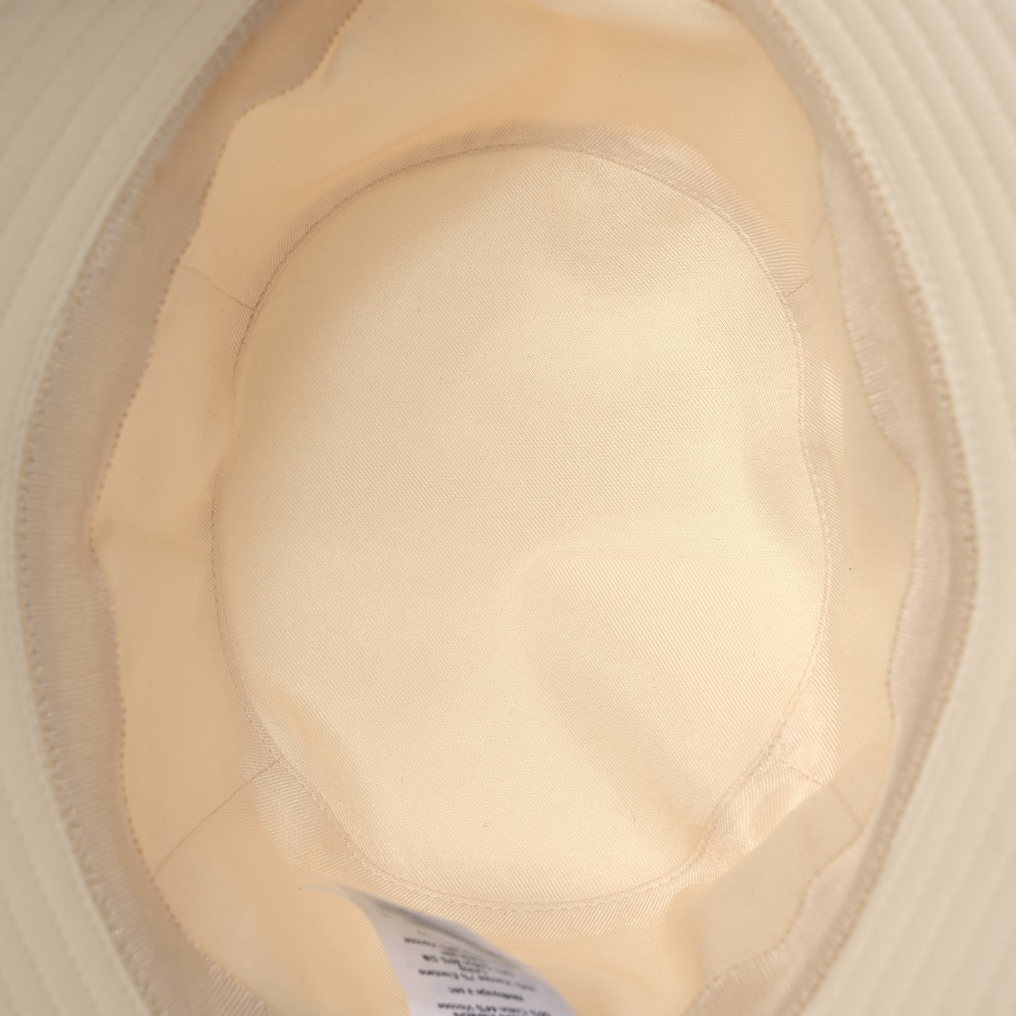 Fabric Calvi Bucket Hat 57 White