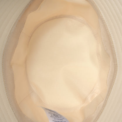 Hermes Fabric Calvi Bucket Hat 57 White 7 of 9