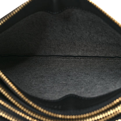 Celine Lambskin Small Trio Crossbody Bag Black 7 of 12